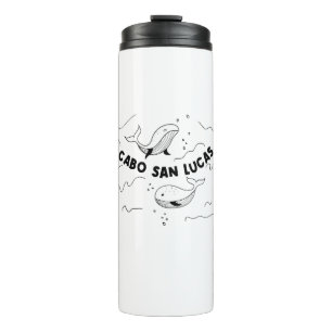 Cabo San Lucas Mexiko Wale Thermosbecher