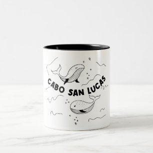 Cabo San Lucas Mexiko Wale Zweifarbige Tasse