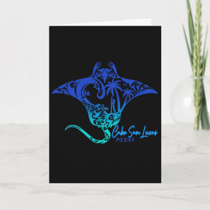 Cabo San Lucas Sea Stingray Mexiko passende Famili Karte