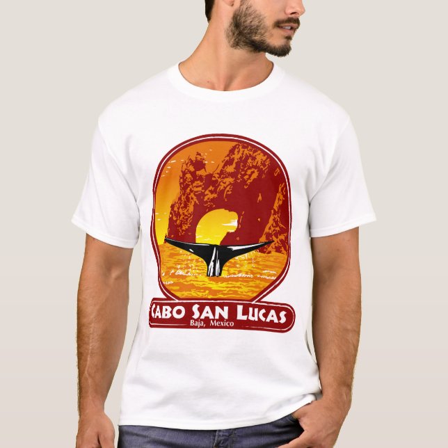 Cabo San Lucas Sonnenuntergang T-Shirt (Vorderseite)