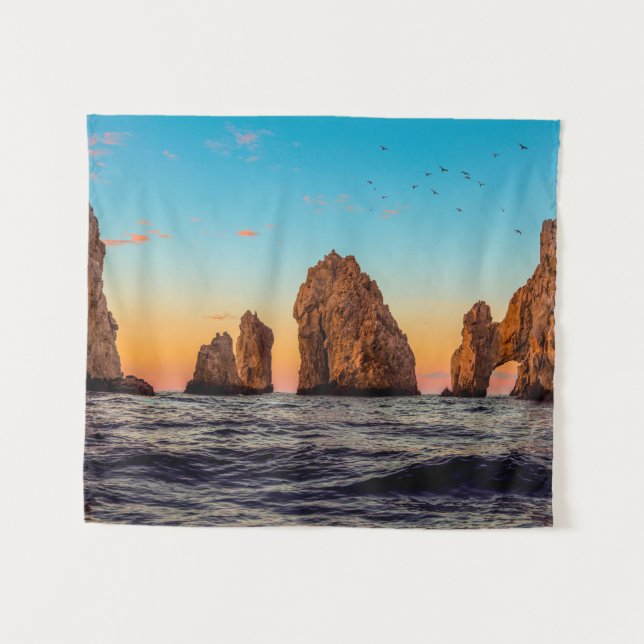 Cabo San Lucas Tapisserie Wandteppich (Vorderseite (Horizontal))