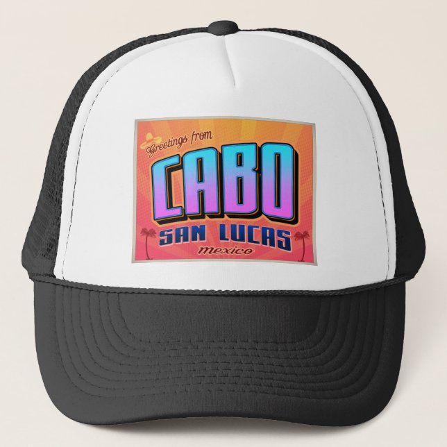 CABO SAN LUCAS TRUCKERKAPPE (Vorderseite)