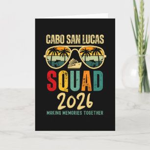 Cabo San Lucas Trupp 2026 Urlaub Freunde Familie Karte