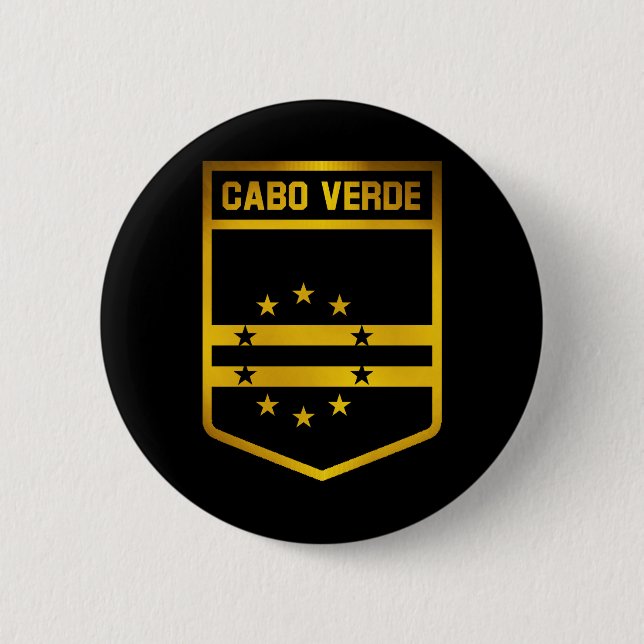 Cabo Verde Emblem Button (Vorderseite)