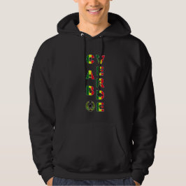Cabo Verde Emblem Colors Hoodie