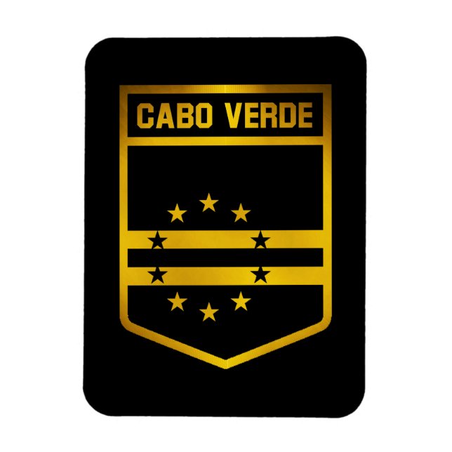 Cabo Verde Emblem Magnet (Vertikal)