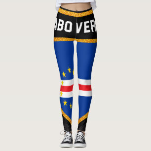 Cabo Verde Flagge Leggings