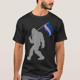 Cabo Verde oder kap-verdische Flagge auf kap-verdi T-Shirt
