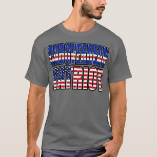 Cabo Verdean Flag zum amerikanischen Patriot Pride T-Shirt