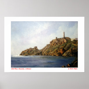 Cabo Vilano (Camariñas. A Coruña) Poster