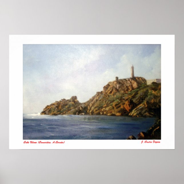 Cabo Vilano (Camariñas. A Coruña) Poster (Vorne)