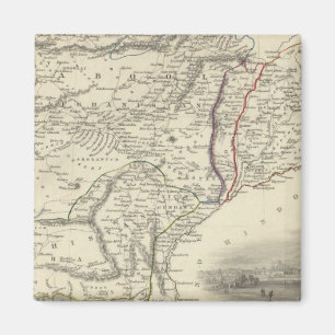 Cabool, Punjab und Belochistan Magnet