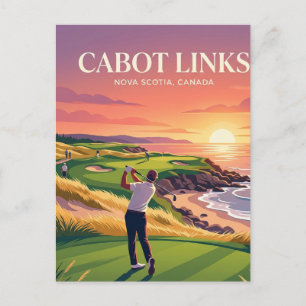 Cabot Links Kanada Postkarte
