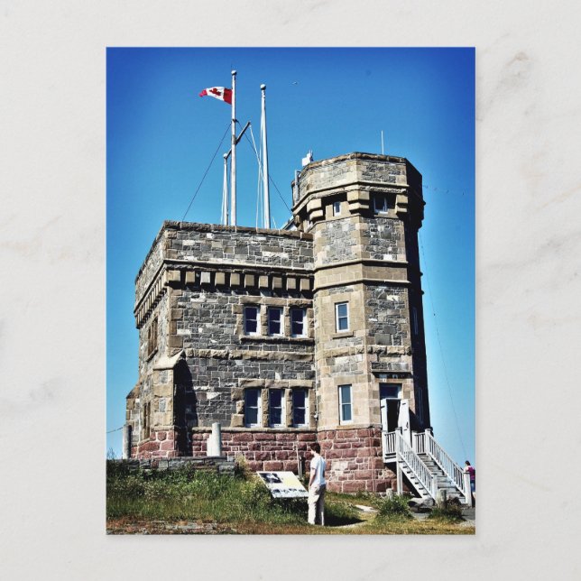 Cabot Tower Postkarte (Vorderseite)