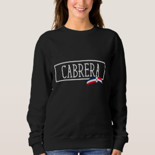 Cabrera City Republica Dominicana Frauen Reisen Sweatshirt