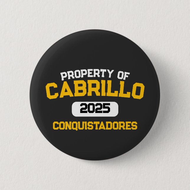 Cabrillo Library Hoodie Button (Vorderseite)