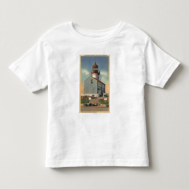 Cabrillo nationales Monument, Point Kleinkind T-shirt (Vorderseite)