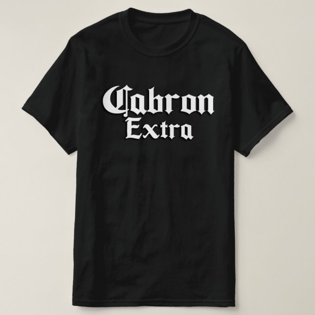 Cabron Extra Mens T - Shirt (Design vorne)