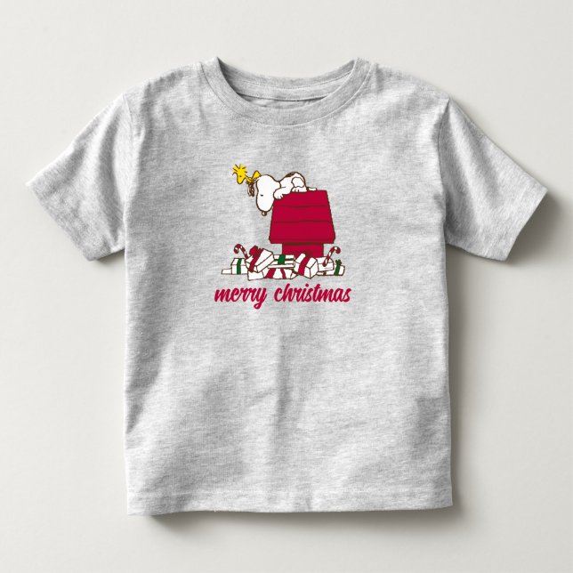 cacahuètes | Snoopy & Woodstock Joyeux Sweat moche (Devant)
