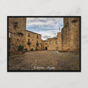 Caceres, schöne spanische Postkarte