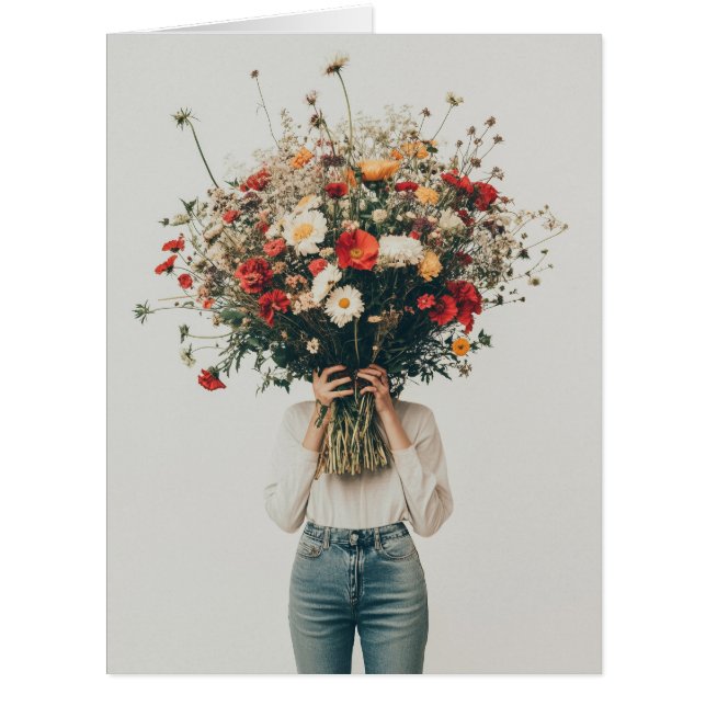 Caché derrière les fleurs (Devant)