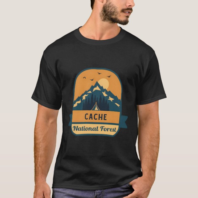 Cache National Forest � Secrets of the Wild T-Shirt (Vorderseite)