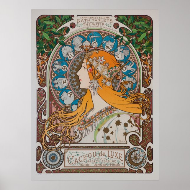 Cachou De Luxe Poster vintage (Devant)