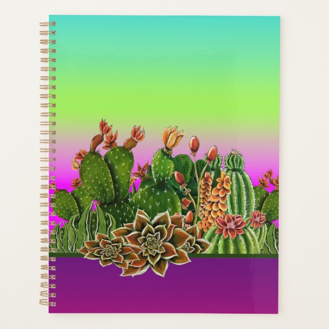 Cacti Art Planer (Vorderseite)
