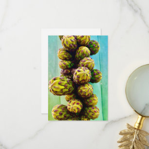 Cacti Blume Grußkarten - Leere Innenseite Dankeskarte