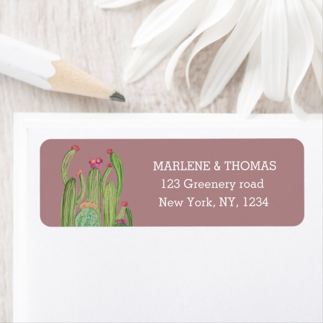 Cacti Cactus Desert Script Modern Sukkulent einfac (Insitu)