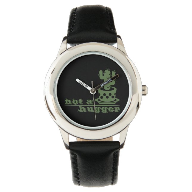 Cacti Kein lustiges Sprichwort Armbanduhr (Vorderseite)
