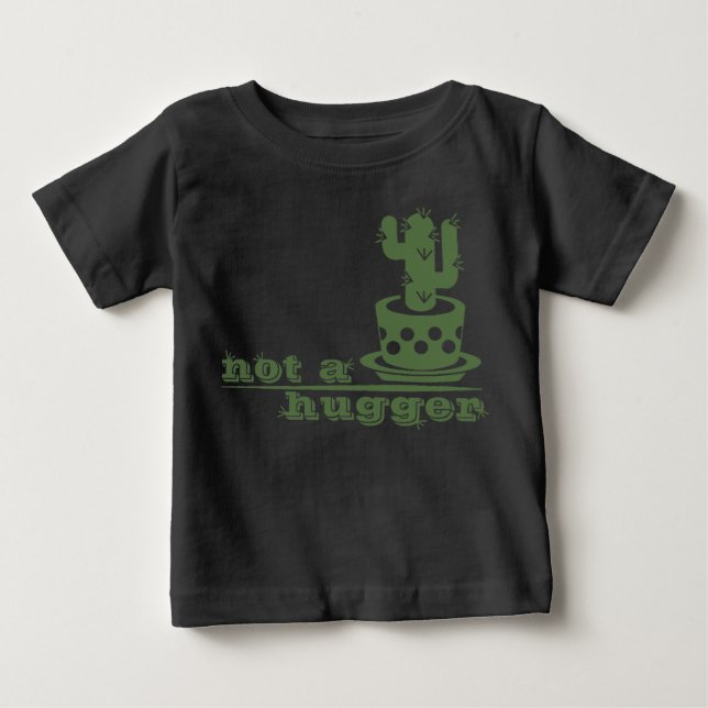 Cacti Kein lustiges Sprichwort Baby T-shirt (Vorderseite)