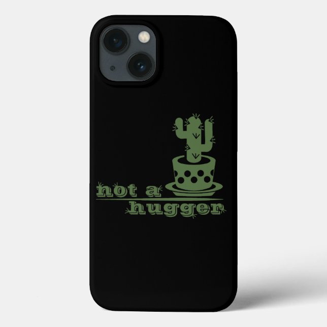 Cacti Kein lustiges Sprichwort Case-Mate iPhone Hülle (Rückseite)