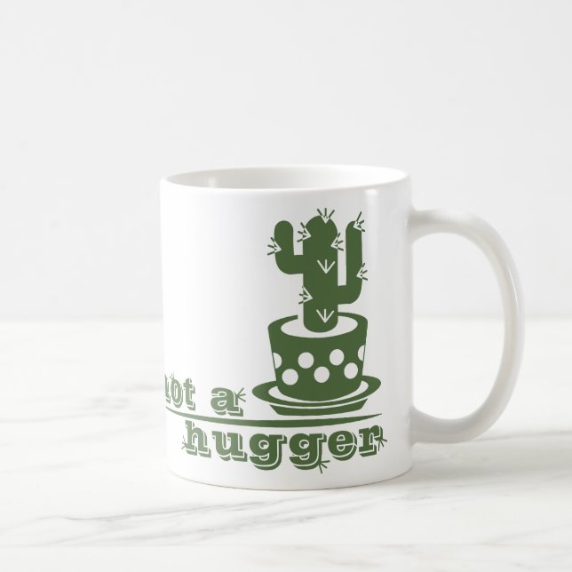 Cacti Kein lustiges Sprichwort Kaffeetasse (Rechts)