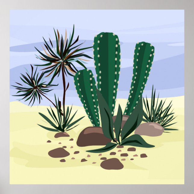 Cacti, Süßungsmittel. Poster (Vorne)