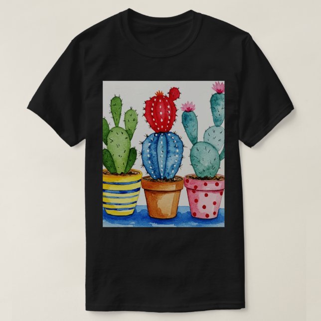 Cacti T-Shirt (Design vorne)