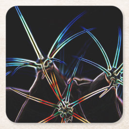 Cactus 1 Küstenercna Rechteckiger Pappuntersetzer