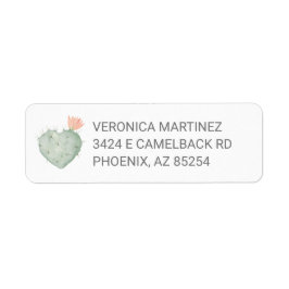 Cactus Address Labels