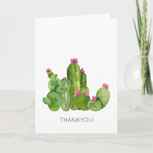 Cactus Art Blume THANKYOU Südwestwüste Karte