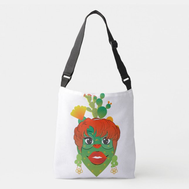 Cactus Bags 1 Tragetaschen Mit Langen Trägern (Vorderseite)