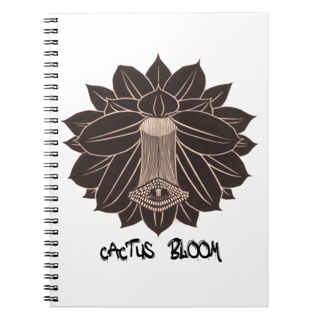 Cactus Bloom Notizblock (Vorderseite)