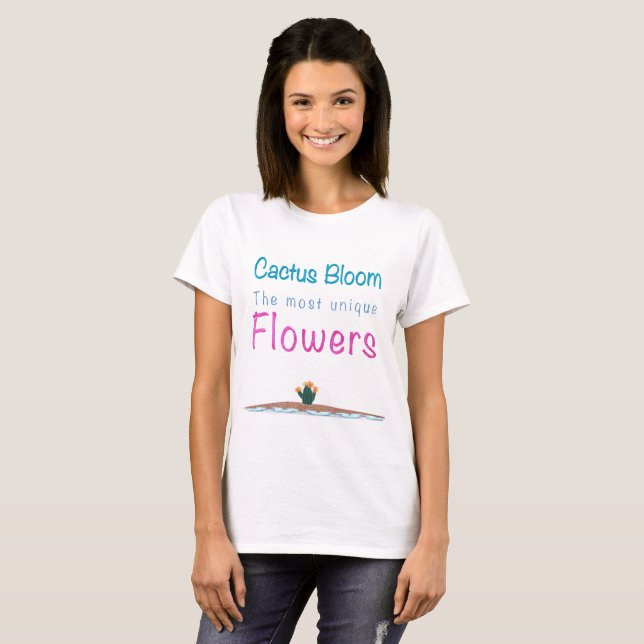 Cactus Bloom T-Shirt (Vorne ganz)