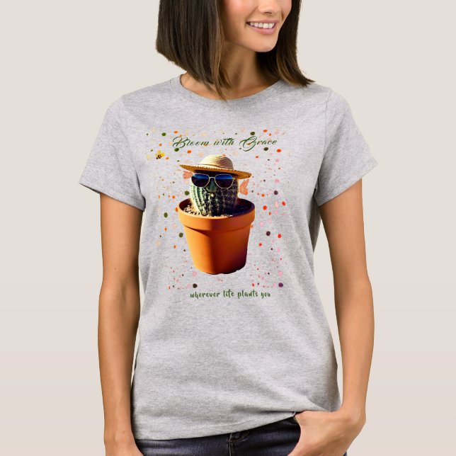 Cactus Bloom T-Shirt (Vorderseite)