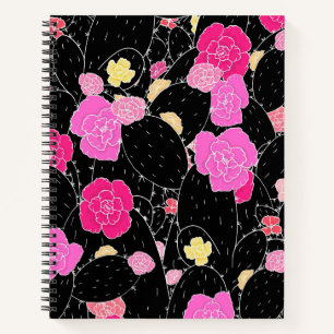 Cactus Blume Art Sketch Notizbuch