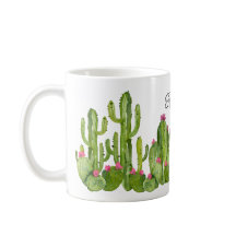 Cactus Blume Grüne rosa Text Wüste Keepake Spaß