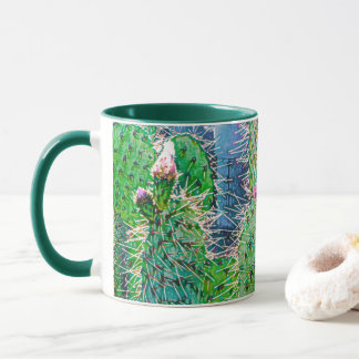 Cactus Blume Tasse