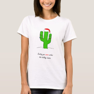 Cactus Christmas T-Shirt
