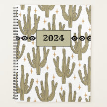 Cactus Cowgirl - Planificateur 2024