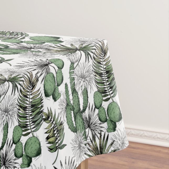 Cactus Desert Pattern Tischdecke (Beispiel)