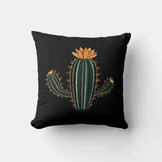 Cactus Desert Plant Design Throw Pillow Kissen